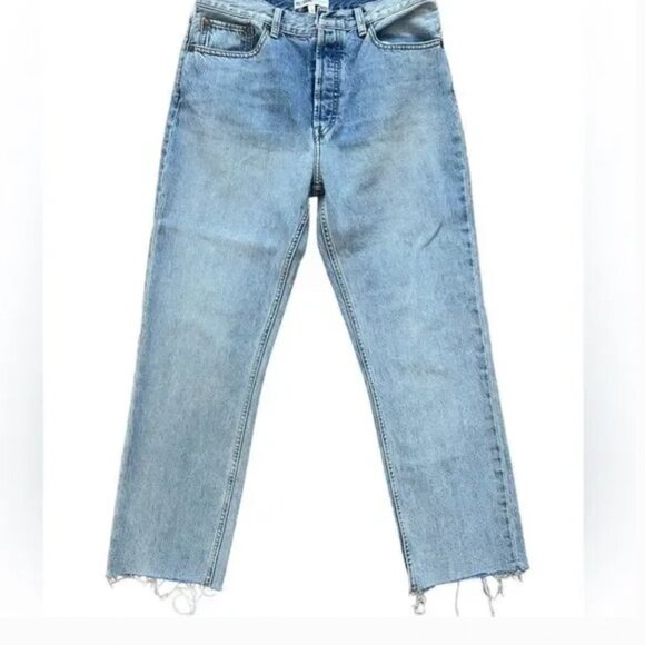 Re/Done Denim - REDONE RE/DONE straight denim women’s jeans size 29